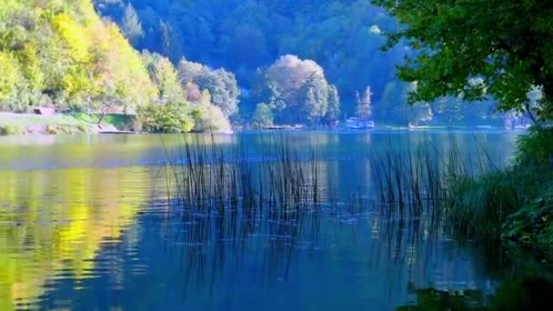 Vue Sur Les Lacs Pliva Bosnie Herzégovine — Video