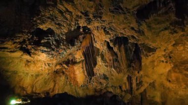 View inside Vjetrenica cave in Bosnia and Herzegovina.