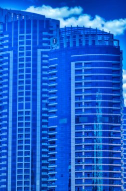 Dubai, BAE, 14 Mart 2021: Dubai, BAE 'deki modern binalar.