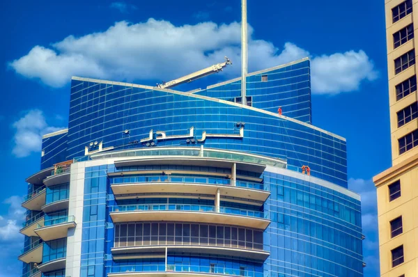 Dubai Egyesült Arab Emírségek 2021 Március Modern Épületek Dubaiban Egyesült — Stock Fotó