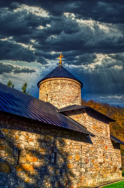 Antico Monastero Medievale Ortodosso Bosnia Erzegovina — Foto Stock