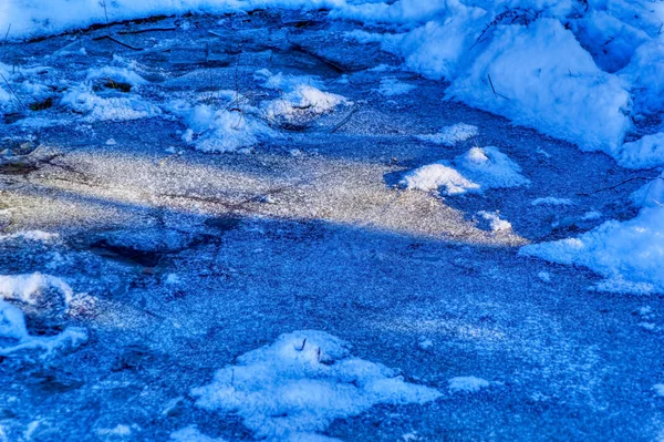 Natürliche Landschaft Kalten Wintertagen — Stockfoto