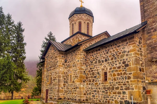 波斯尼亚和黑塞哥维那古老的东正教中世纪修道院 — 图库照片
