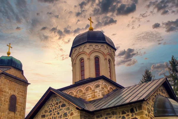 波斯尼亚和黑塞哥维那古老的东正教中世纪修道院 — 图库照片