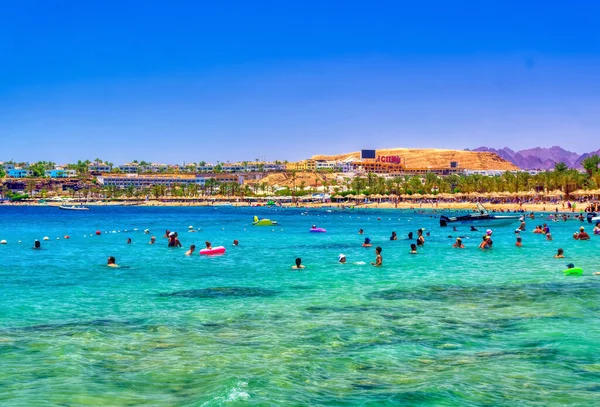 Sharm Sheikh Ägypten Juli 2021 Touristen Während Der Täglichen Aktivitäten — Stockfoto