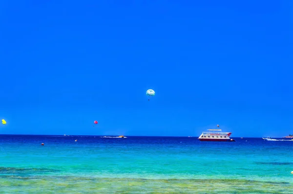 Sharm Sheikh Egipto Julio 2021 Turistas Durante Las Actividades Diarias —  Fotos de Stock