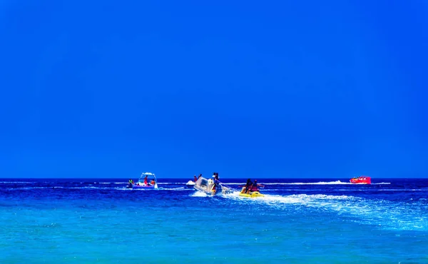 Sharm Sheikh Egipto Julio 2021 Turistas Durante Las Actividades Diarias — Foto de Stock