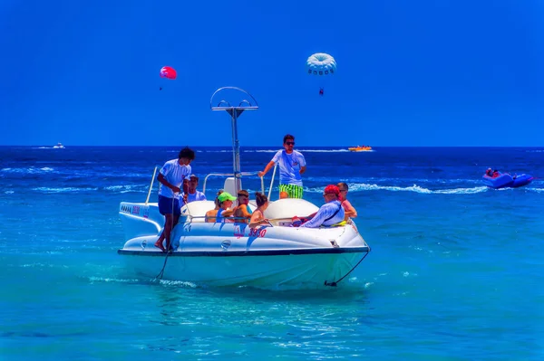 Sharm Sheikh Egypt Липня 2021 Туристи Під Час Повсякденної Діяльності — стокове фото