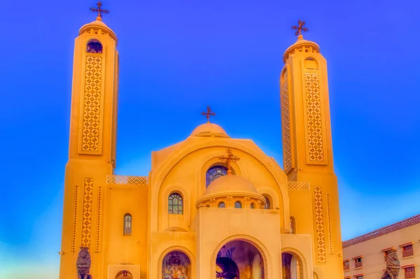 Sharm Sheikh Egipto Julio 2021 Catedral Celestial Sharm Sheikh Egipto — Foto de Stock
