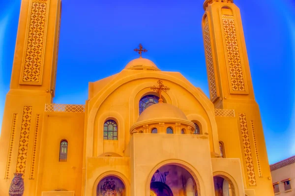 Sharm Sheikh Egipto Julio 2021 Catedral Celestial Sharm Sheikh Egipto —  Fotos de Stock