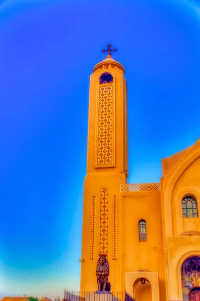 Sharm Sheikh Egipt Lipca 2021 Niebiańska Katedra Sharm Sheikh Egipt — Zdjęcie stockowe