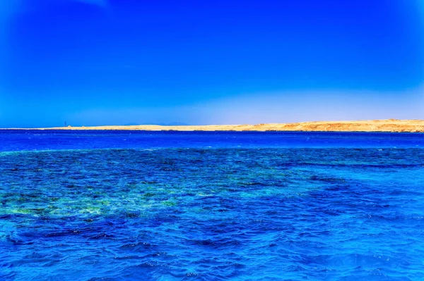 Koraalriffen Locatie Aan Rode Zee Bij Tiran Island Egypte — Stockfoto