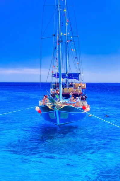 Sharm Sheikh Egipto Julio 2021 Excursión Buceo Durante Crucero Diario —  Fotos de Stock