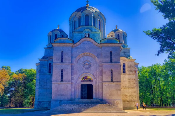2021年9月12日 塞尔维亚托波拉 塞尔维亚托波拉的圣乔治教堂 — 图库照片