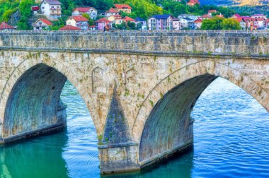 Mehmed pasha Sokolovic bridge in Visegrad, Bosnia and Herzegovina.