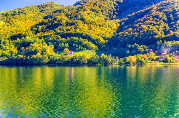 Great Pliva lake in Bosnia and Herzegovina.