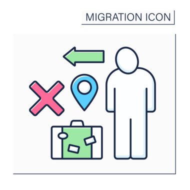 Göç simgesi simgesi