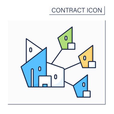 Üst şirket renk simgesi