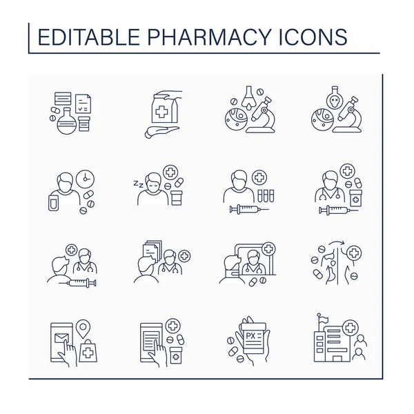 Eczane satırı simgeleri ayarlandı