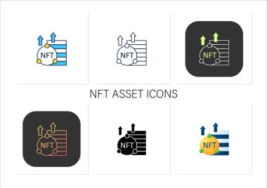 NFT varlık simgeleri ayarlandı