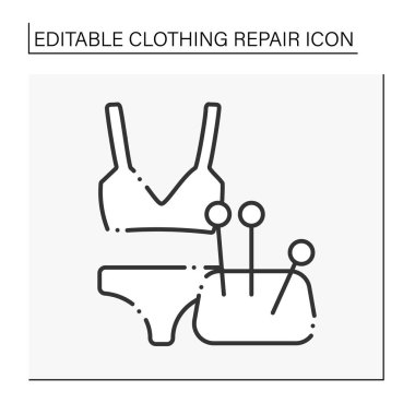 Kadın iç çamaşırı ikonu