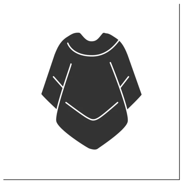 Fashion glyph icon — Stock Vector