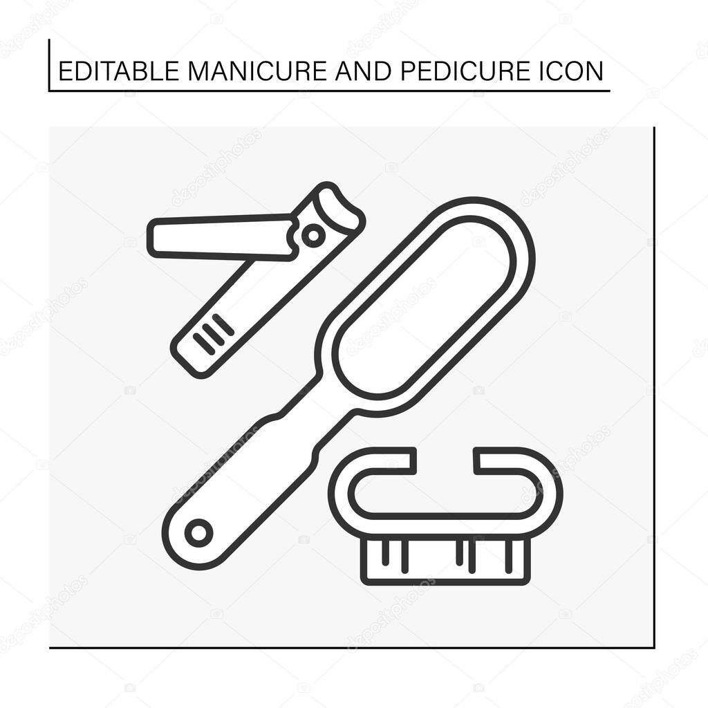Tools line icon