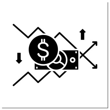 Satış tahmini kabartma simgesi