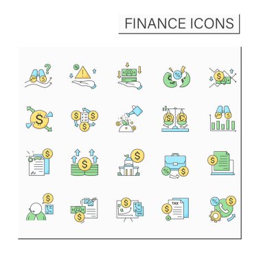 Finans rengi simgeleri ayarlandı