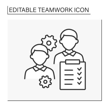 Anket satır simgesi