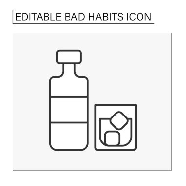 İçme satırı simgesi