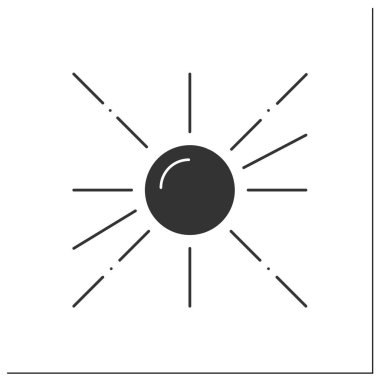 Güneşli gün sembolü