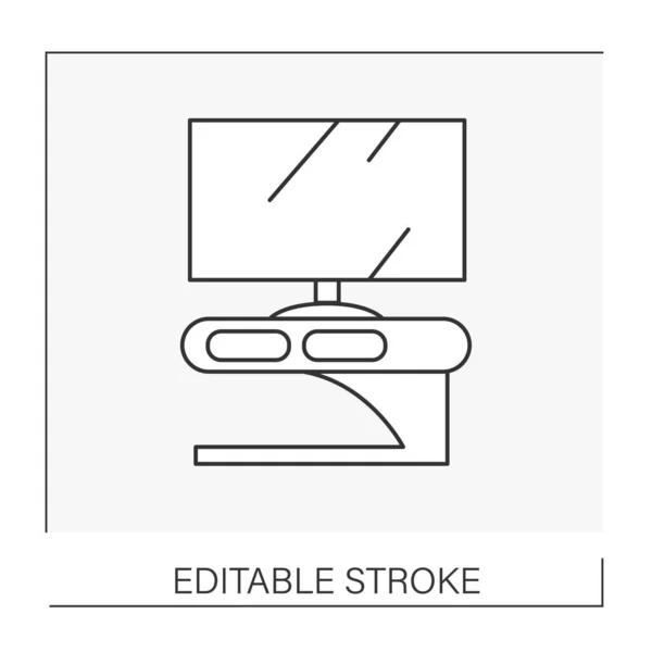 Decoratieve lijn pictogram — Stockvector