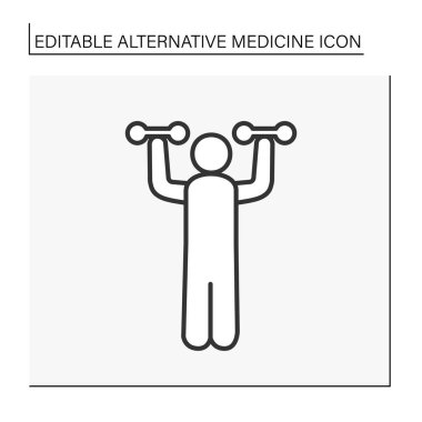  Tedavi satırı simgesi