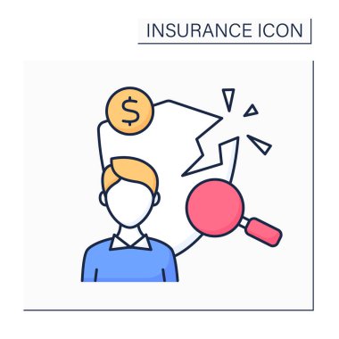 Kayıp ayar renk simgesi