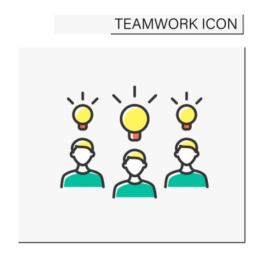 Beyin fırtınası renk simgesi