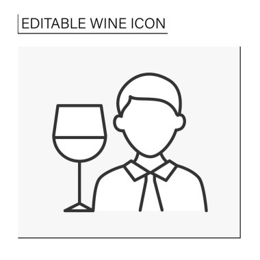  Sommelier satır simgesi