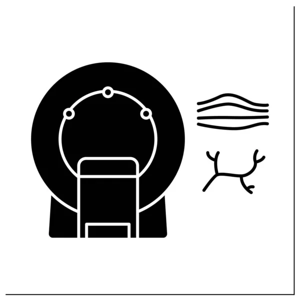 Kernspintomographie-Symbol — Stockvektor