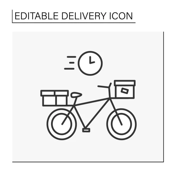 Symbol für schnelle Lieferung — Stockvektor