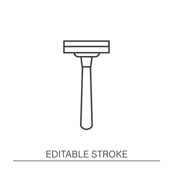 Accesorios de higiene personal línea icono — Vector de stock