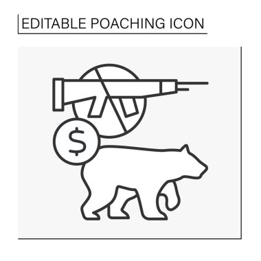  Avlanma çizgisi simgesi