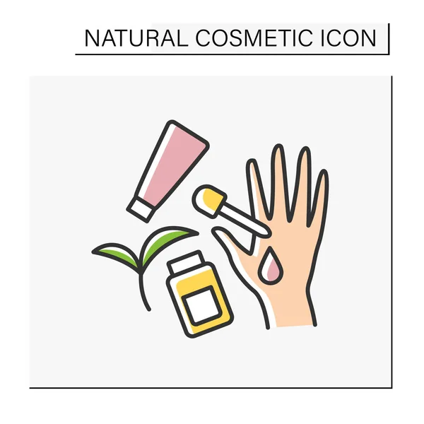 Beauty procedure color icon — Stock Vector