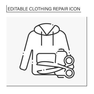 Hoodie satırı simgesi