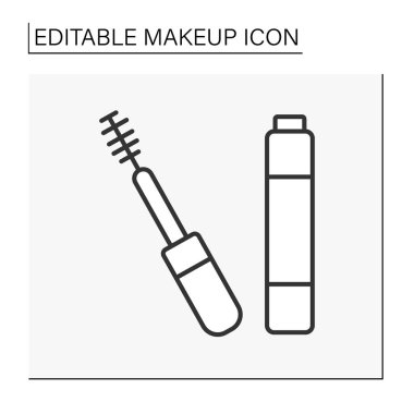  Maskara satırı simgesi