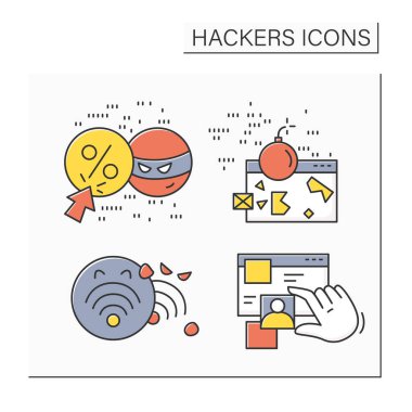 Hacker renk simgeleri ayarlandı