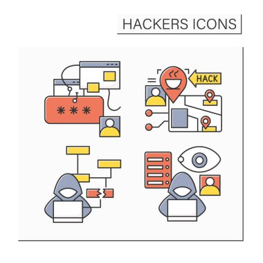 Hacker renk simgeleri ayarlandı