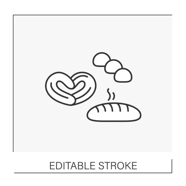 Pictogram baklijn — Stockvector