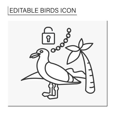  Martı satırı simgesi