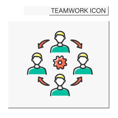 İşbirliği rengi simgesi