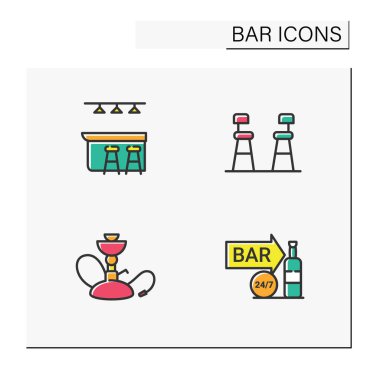 Çubuk renk simgeleri ayarlandı